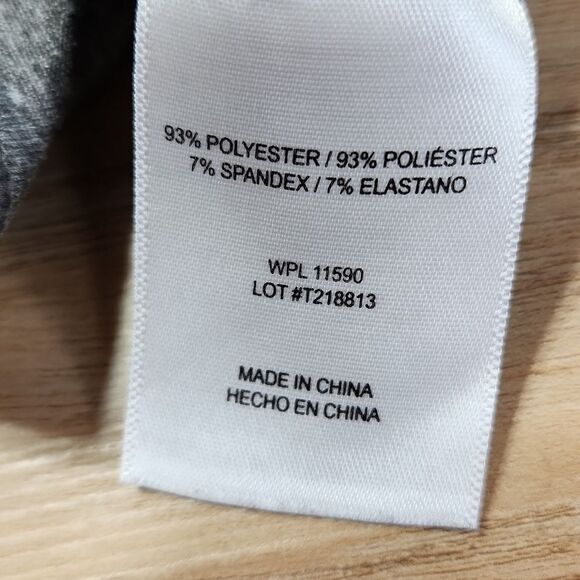 💜32 Degrees Heathered Blue & Gray Short Sleeve Top Youth Large - Picture 8 of 9